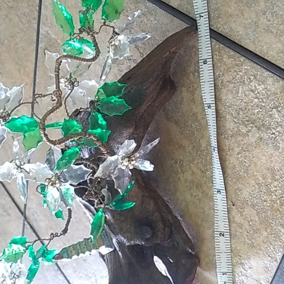 Vintage Handmade Wire Art Tree on Driftwood - Picture 7 of 7